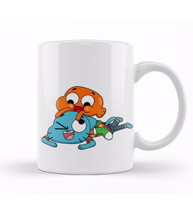 Gumball & Darwin Best Friend 01 Kupa Bardak Porselen