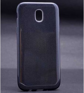 Nokia 6 Kılıf Zore Shining Simli Silikon Kılıf (Siyah)