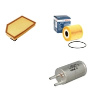 Bosch Filtre Bakım Seti Volvo S80 II 4.4 T Benzinli 315 Beygir 2009-2016 Hava + Yağ f. + Yakıt Filtre Bosch