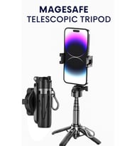Taşınabilir Profesyonel Tripod, 360 Döner Başlık, Magsafe Uyumlu, Seyahat İçin