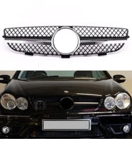 MERCEDES W209 UYUMLU PANJUR KROM-SİYAH 2003-2009