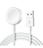 Apple Watch Akıllı Saat Usb Şarj Kablosu Wireless (Beyaz)