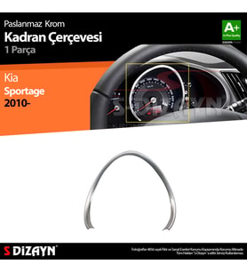 Kia Sportage Krom Kadran Çerçevesi 2010-2014
