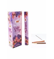 Hari Darshan Violet And Rose 20 Çubuk Tütsü (Karışık)