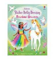 Sticker Dolly Dressing Rainbow Unicorns Usborne Publishing