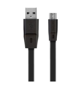 Philips 3A 45W UsbA to Universal Micro Hızlı Data ve Şarj Kablosu 1.8Metre DLC2519CB/97