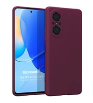 Microsonic Matte Silicone Huawei Nova 9 SE Kılıf Mor