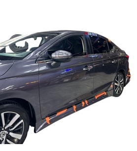 Honda City 2022 Yan Marşpiyel 🚘  Dayanıklı Plastik, Sportif Tasarım, Kolay Montaj (Standart)