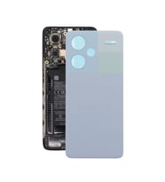 Xiaomi Redmi Note 13 Pro+ Plus Arka Kapak - Arka Pil Batarya Kapağı - 23090RA98C 23090RA98G Uyumlu (Mor)