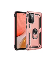 Samsung Galaxy A52 Uyumlu Kılıf Zore Vega Kapak (Rose Gold Altın)