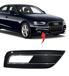 Audi A4 Sağ Sis Kapağı Sisli Kromlu 2013-2015 8K0807682B