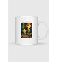 Mulder And Scully, Nostalgic İntrigue Tasarımlı Kupa Bardak