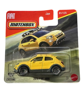 Matchbox 2016 Fiat 500X - Sarı (1/64) JHP00