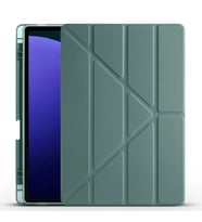 Galaxy Tab S10 Plus Kılıf Zore Tri Folding Kalem Bölmeli Standlı Kılıf