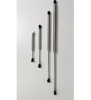PASLANMAZ 316 GAZLI AMORTİSÖR - Taka 380mm 250N - Tekne ve Yat Tipi (Krom)