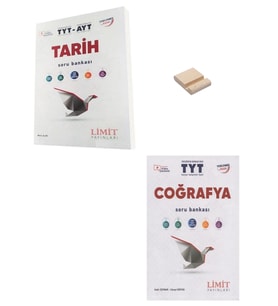 Limit TYT Tarih ve Coğrafya Soru Bankası + Telefon Standı