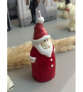 Chemood Noel Baba Figür Dekoratif Mum