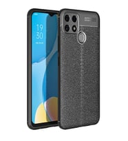 Oppo A15 Kılıf Auto Focus Kapak - Siyah