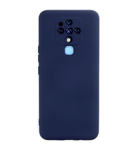 Durukar® Tecno Camon 16 Kılıf Nano içi Kadife Silikon - Lacivert