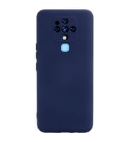 Durukar® Tecno Camon 16 Kılıf Nano içi Kadife Silikon - Lacivert