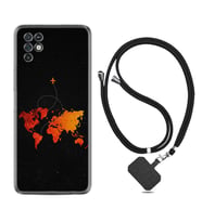 INFINIX Note 11 Pro Note 10 Hot 9 Play Kılıf Boyun Askılı Silikon İz Bırakan Uçak 1778