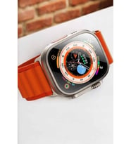 Bluetooth Bağlantılı 49MM Dokunmatik Akıllı Saat Sağlık ve Spor Takip Özellikli