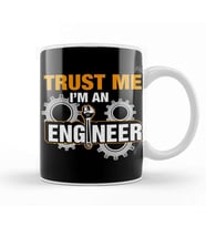 I Am A Mechanical Engineer 02 Kupa Bardak Porselen