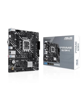 ASUS PRIME H610M-K DDR5 5600MHZ 1XVGA 1XHDMI 1XM.2 USB 3.2 MATX 1700P (12. / 13. VE 14. NESİL İŞLEMC