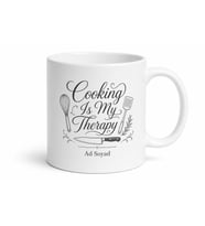 Cooking Is My Therapy Temalı Yemek Yapmak Terapimdir İngilizce Kupa Bardak Hediye