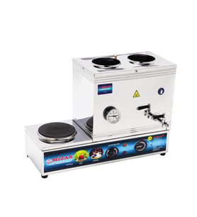 Mizan 40 Lık Elektrikli 30 Litre 2 Demlikli Çay Kazanı