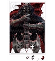 Rock Roll Müzik Gitar 07 Puzzle 240 Parça Yapboz