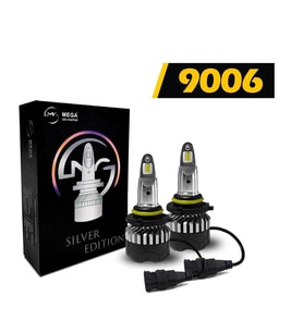 Mega Oto Market Slim Led Silver Edition Xenon Far Lambası Beyaz Renk CSP 9006 Soket ile Uyumlu