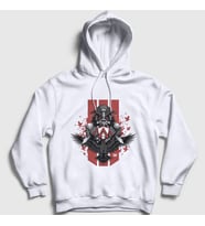 Presmono Unisex Beyaz Bloodhound Apex Legends Kapüşonlu Sweatshirt 231861tt