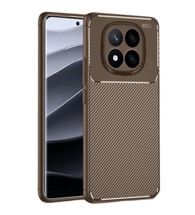 14 4G Auto Focus Karbon Kapak - Kahverengi