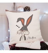Bugs Bunny Tasarımlı Yastık Kişiye Özel
