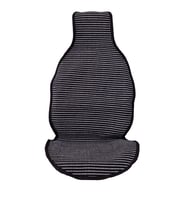 Kustulli Universal Terletmez 3'lü Pilot Kilim Minder Oto Kılıf Takımı Siyah K0423
