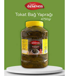 Tokat'lı Özseven Bağ Yaprağı 4750gr
