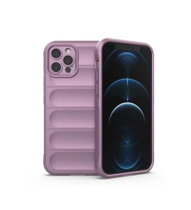 iPhone 12 Pro Kılıf Optimum Silikon - Mor