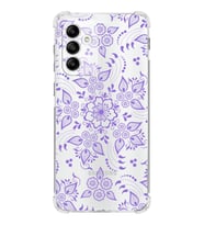 Samsung Galaxy M13  Köşe Korumalı Antişok Kapak Nostalji Desen Tasarımlı Şeffaf  Kılıf