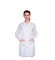 Doktor Önlük Bayan Düğmeli