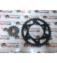 Yamaha MT 07 Ön Arka Dişli Set (Siyah)
