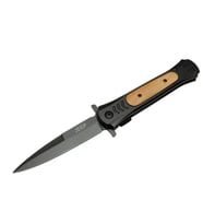Çakı Black 22 Cm Yarı Otomatik , Kemerlikli