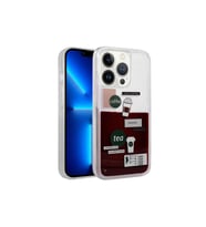 Apple iPhone 13 Pro Uyumlu Kılıf Desenli Sıvılı Zore Drink Silikon Kapak (Model 2)