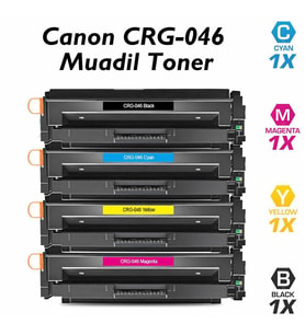 hementoner Canon CRG-046 Muadil Takım Toner - 4 Renk C/M/Y/K