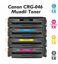 hementoner Canon CRG-046 Muadil Takım Toner - 4 Renk C/M/Y/K