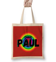 Chris Paul - Basketball gifts Vintage Retro Rainbow Quotes For BOYS AND Dad Bez Çanta Uzun Saplı