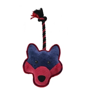 Pet Luxe Tough Bite Wolf 900 Newton Dayanıklı Köpek Peluş Oyuncak