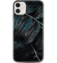 Apple iPhone 11 12 13 Mini Kılıf Desemli Silikon Foid Green 1643