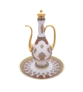 Decorium İbrik-Tabak Kösem M00193-AB