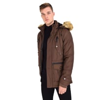 Erkek Spor Parka 3090 BGL-ST01640 (KAHVE)